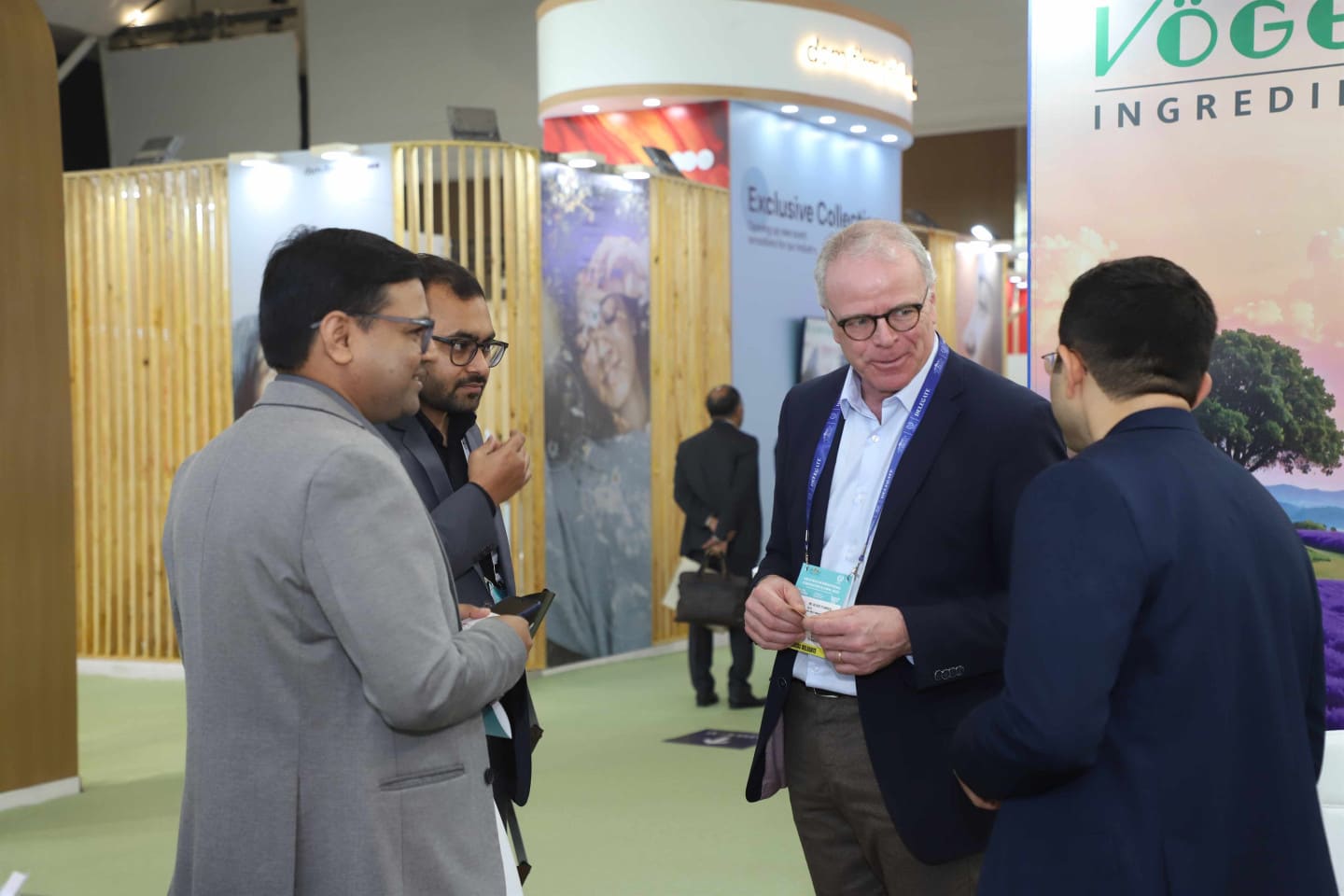 Yathaavat founder Manendra Singh building industry partnerships at an aromatics trade expo